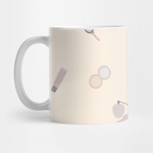 Cute naive simple Makeup patterns Mug